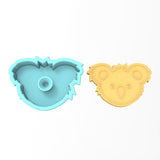 Koala Cookie Cutter | Stamp | Stencil #1