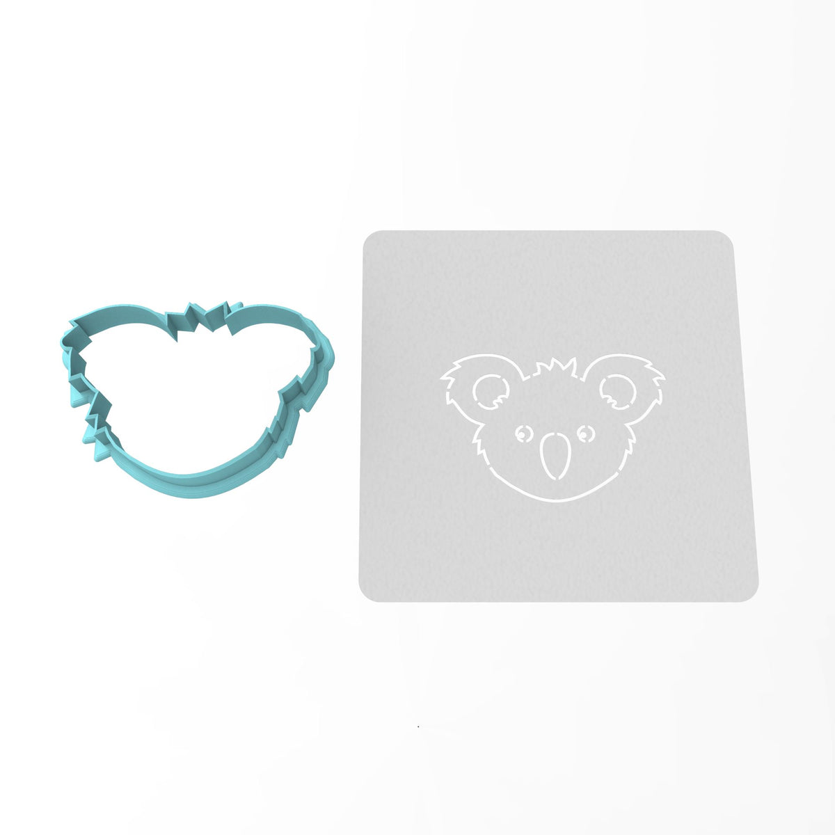 Koala Cookie Cutter | Stamp | Stencil #1