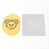 Koala Cookie Cutter | Stamp | Stencil #1