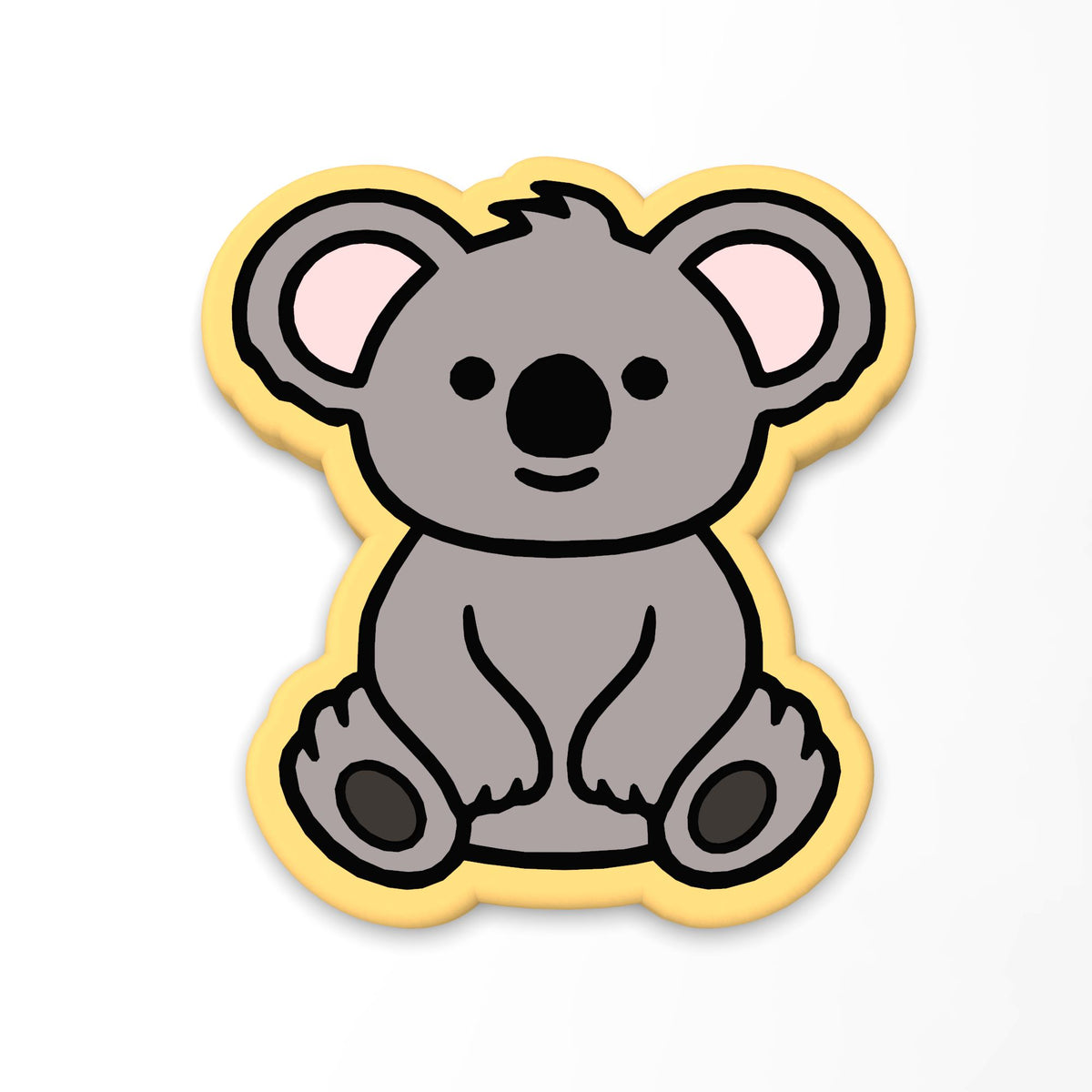 Koala Cookie Cutter | Stamp | Stencil #2