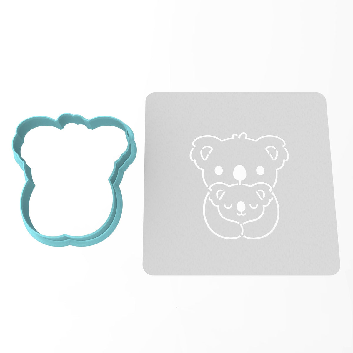 Koala Mama Cookie Cutter | Stamp | Stencil