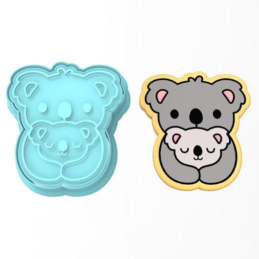 Koala Mama Cookie Cutter | Stamp | Stencil