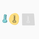 Lab Flask Cookie Cutter | Stamp | Stencil #2