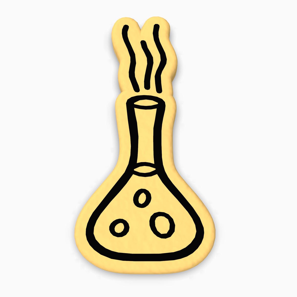 Lab Flask Cookie Cutter | Stamp | Stencil #2