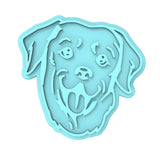 Labrador Cookie Cutter | Stamp | Stencil #1 Animals & Dinosaurs Cookie Cutter Lady MINI - 2 Inches (5cm) Stamp ONLY 