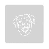 Labrador Cookie Cutter | Stamp | Stencil #1 Animals & Dinosaurs Cookie Cutter Lady MINI - 2 Inches (5cm) Stencil ONLY 