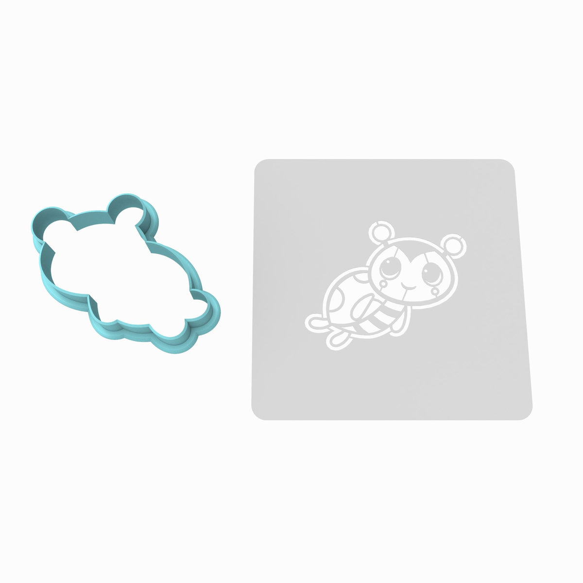 Ladybug Cookie Cutter | Stamp | Stencil #2