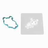 Ladybug Cookie Cutter | Stamp | Stencil #2