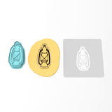 Lantern Cookie Cutter | Stamp | Stencil #1