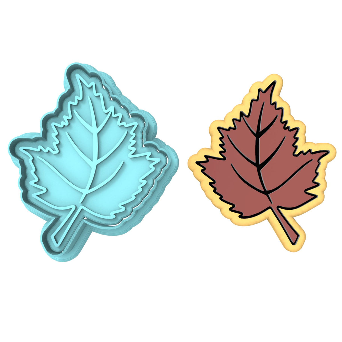Leaf Cutter | Stamp | Stencil #6