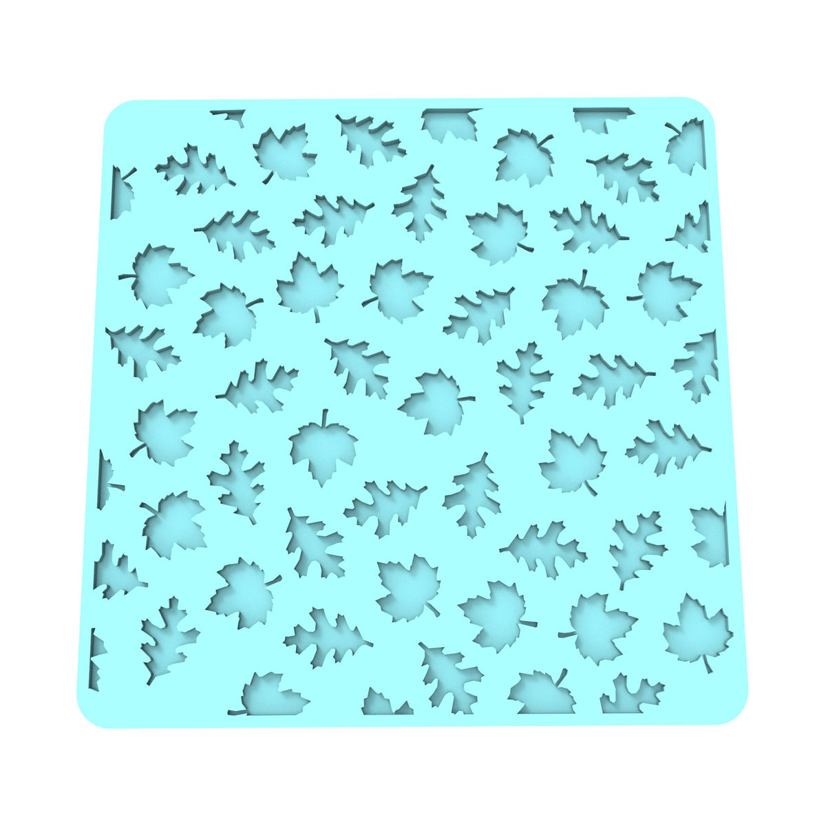 Leaves Textured Pattern Debosser Cookie Cutter Lady 