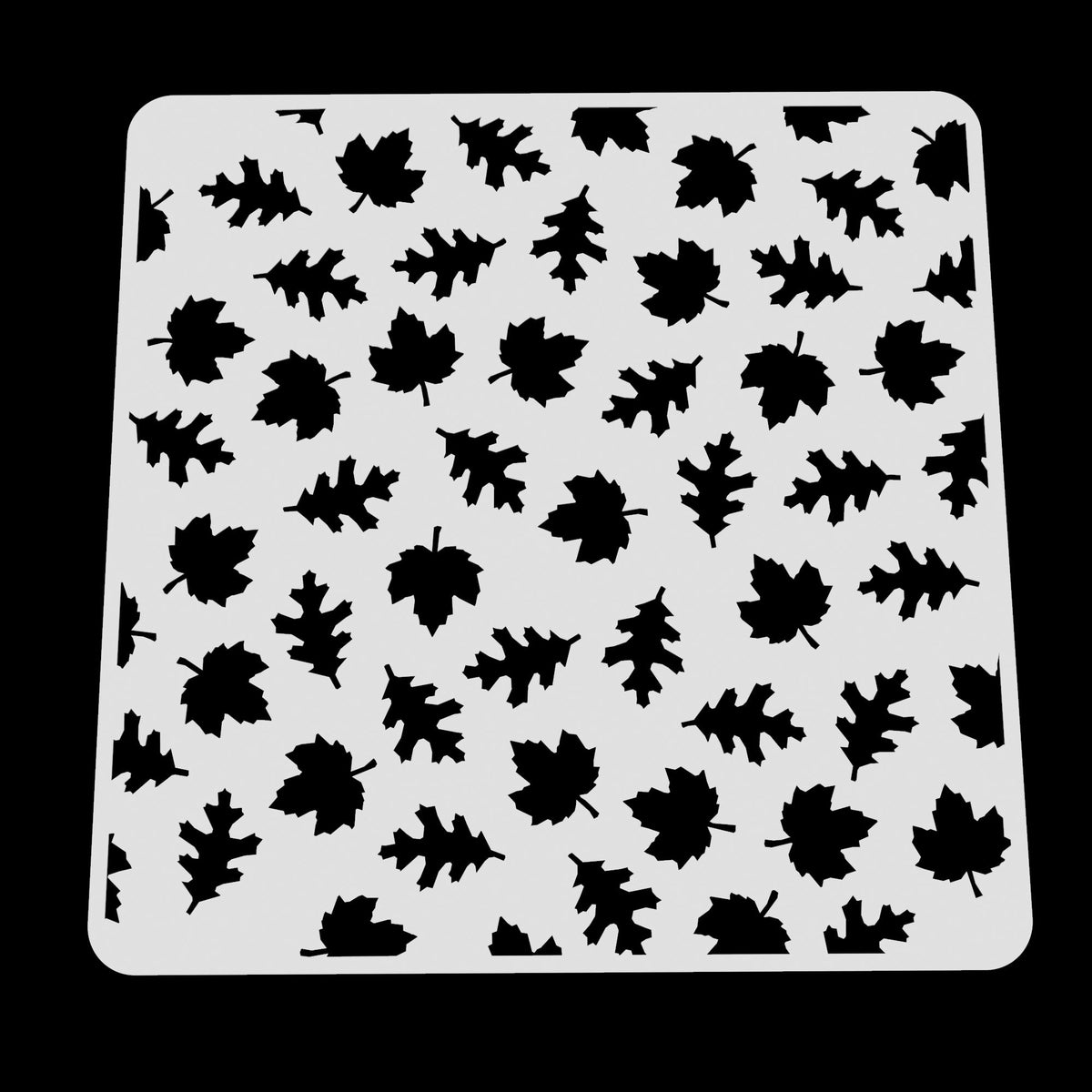 Leaves Textured Pattern Debosser Cookie Cutter Lady 
