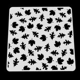 Leaves Textured Pattern Debosser Cookie Cutter Lady 