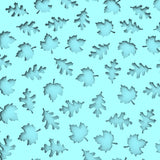 Leaves Textured Pattern Debosser Cookie Cutter Lady 