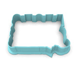 Leftovers are for Quitters Cookie Cutter Outline & Stamp Halloween / Fall Cookie Cutter Lady 2 Inch Small Cupcake Cutter Only No