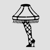 Leg Lamp Cookie Cutter | Stamp | Stencil #1