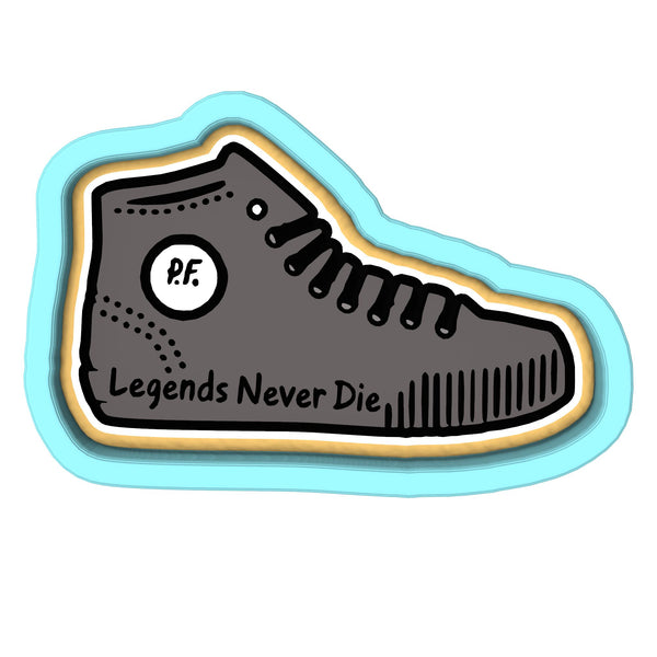 Legends Never Die Sandlot Shoe Cookie Cutter | Stamp | Stencil #1 4th of july Cookie Cutter Lady 