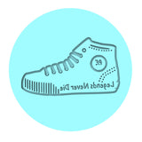 Legends Never Die Sandlot Shoe Cookie Cutter | Stamp | Stencil #1 4th of july Cookie Cutter Lady MINI - 2 Inches (5cm) Debosser ONLY 