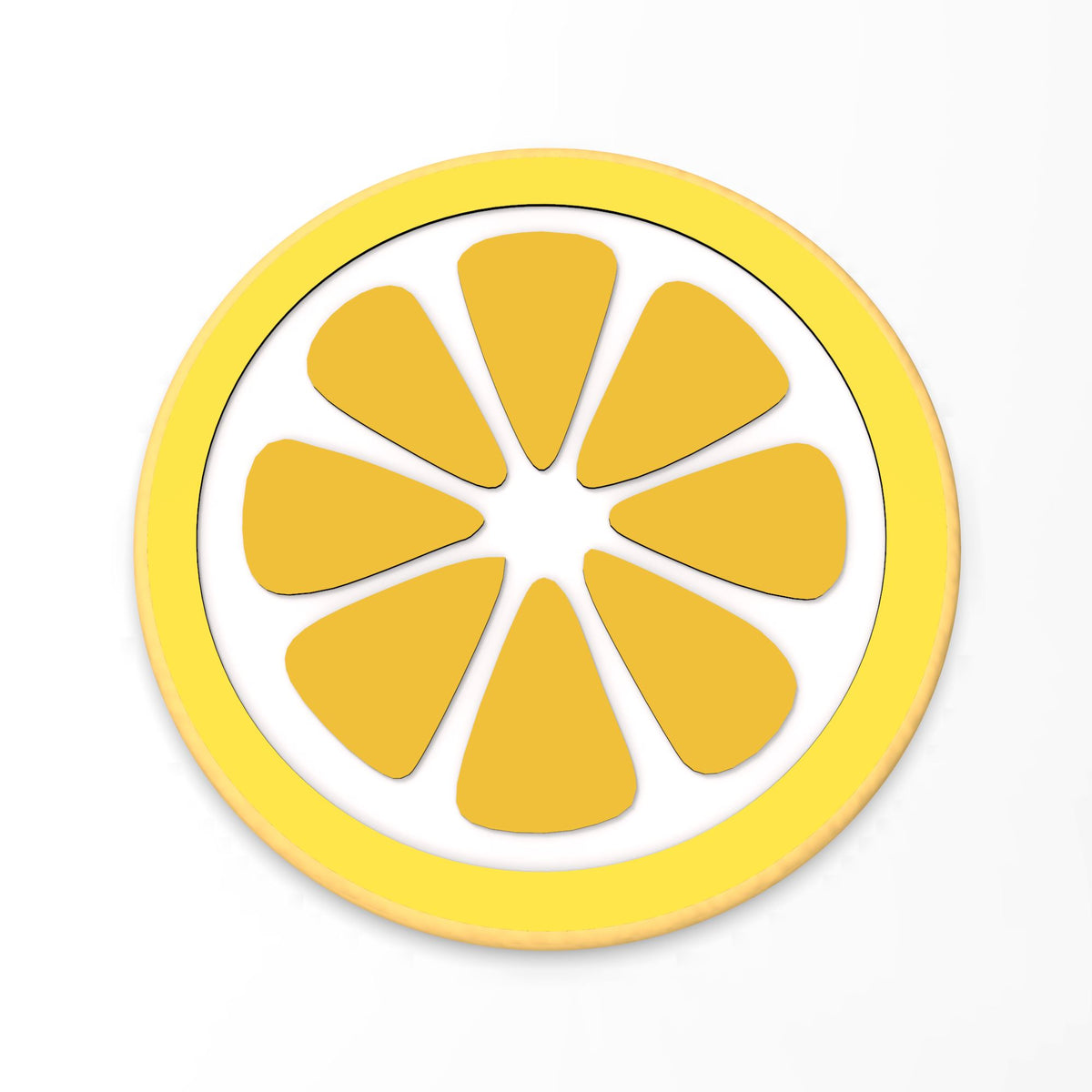 Lemon Slice Cookie Cutter | Stamp | Stencil #1