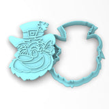 Leprechaun Cookie Cutter  Stamp & Outline #3