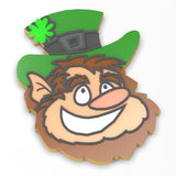 Leprechaun Cookie Cutter  Stamp & Outline #3