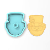 Leprechaun Cookie Cutter | Stamp | Stencil #1