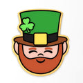 Leprechaun Cookie Cutter | Stamp | Stencil #1
