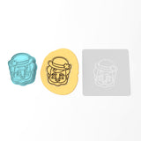 Leprechaun Cookie Cutter | Stamp | Stencil #2