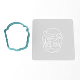 Leprechaun Cookie Cutter | Stamp | Stencil #2