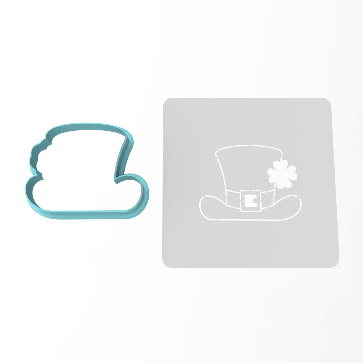 Leprechaun Hat Cookie Cutter | Stamp | Stencil #1