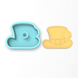 Leprechaun Hat Cookie Cutter | Stamp | Stencil #1