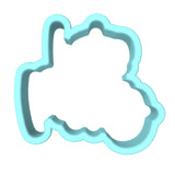 Let's Party Cookie Cutter | Stamp | Stencil #2