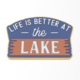Life is Better at the Lake Cookie Cutter | Stamp | Stencil #1