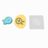 Lime Cookie Cutter | Stamp | Stencil #1