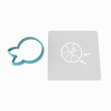 Lime Cookie Cutter | Stamp | Stencil #1