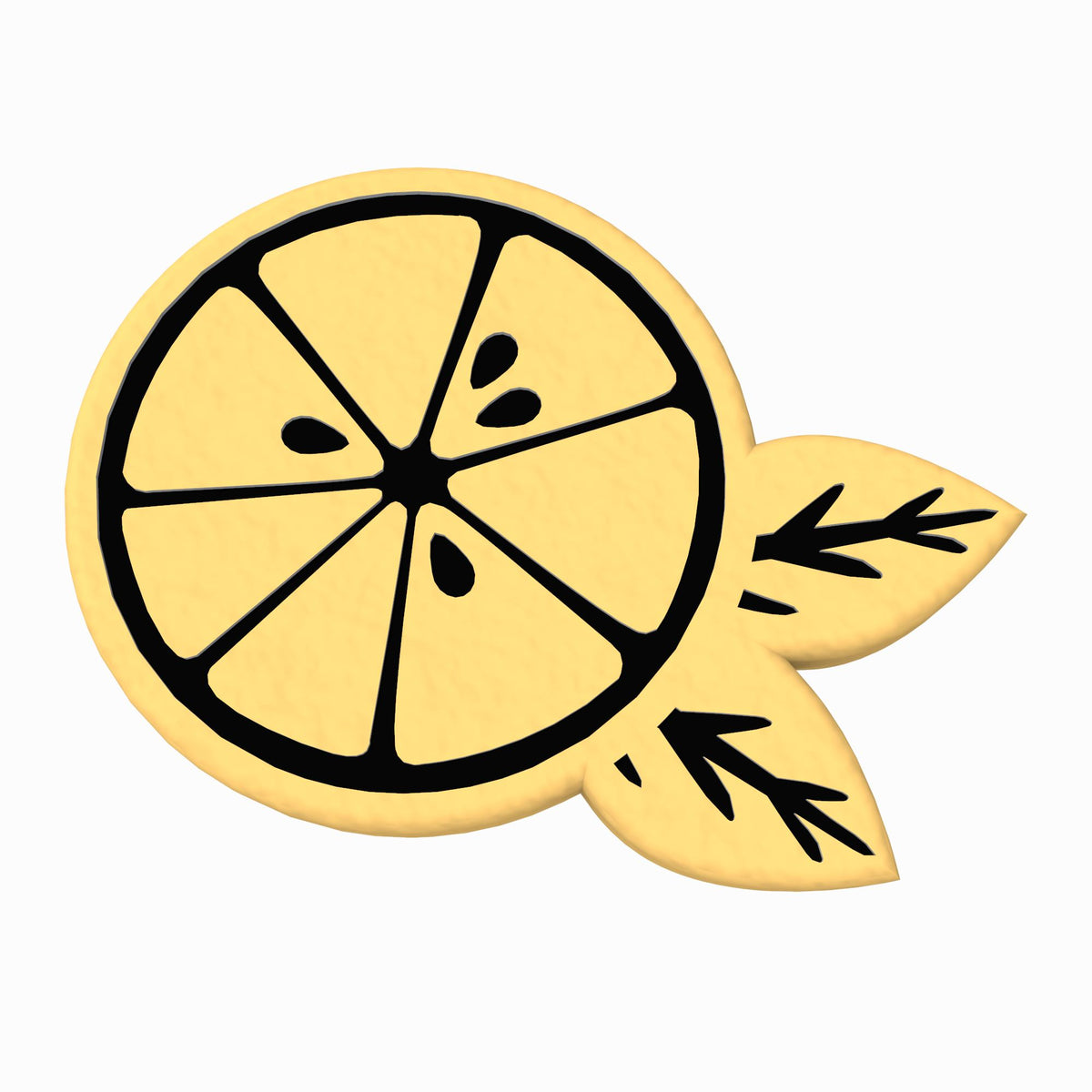 Lime Cookie Cutter | Stamp | Stencil #1