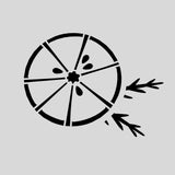 Lime Cookie Cutter | Stamp | Stencil #1