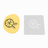 Lime Cookie Cutter | Stamp | Stencil #1