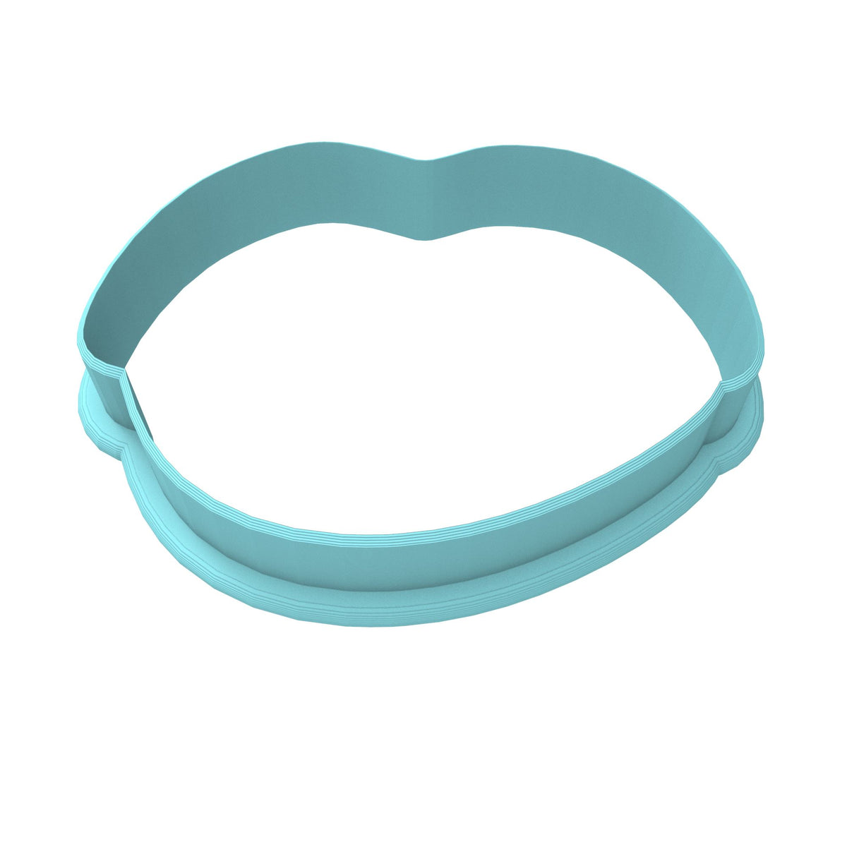 Lip Biting Cookie Cutter | Stamp | Stencil #1