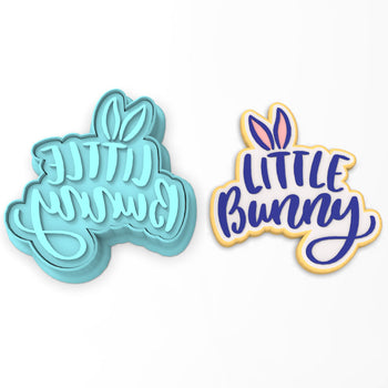Little Bunny Cookie Cutter | Stamp | Stencil #1