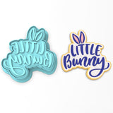 Little Bunny Cookie Cutter | Stamp | Stencil #1
