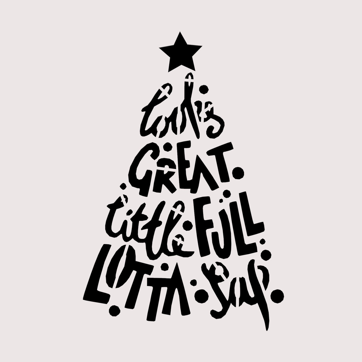 Little Full Lotta Sap Cookie Cutter | Stamp | Stencil #2