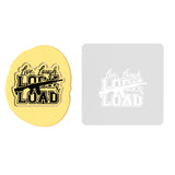 Live Laugh Lock & Load Cookie Cutter | Stamp | Stencil #1