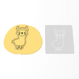 Llama Cookie Cutter | Stamp | Stencil #3