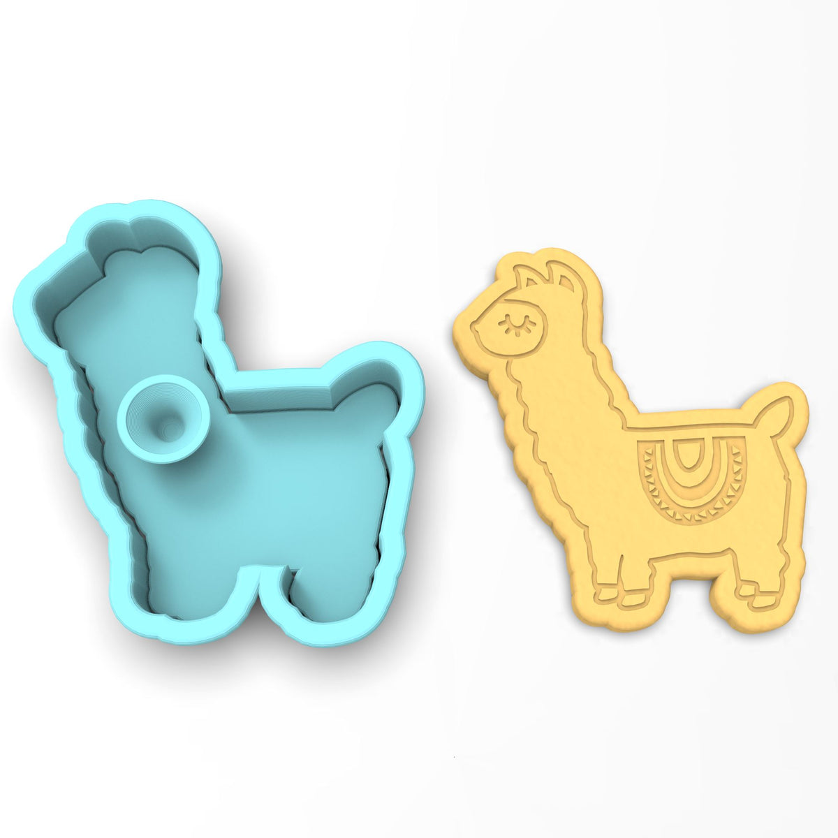 Llama Cookie Cutter | Stamp | Stencil #4