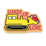 Loads of Love Cookie Cutter | Stamp | Stencil #1 Comic Book / Vehicles Cookie Cutter Lady 