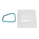 Loads of Love Cookie Cutter | Stamp | Stencil #1 Comic Book / Vehicles Cookie Cutter Lady 2 Inch Small Cupcake Cutter Only Yes