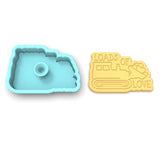 Loads of Love Cookie Cutter | Stamp | Stencil #1 Comic Book / Vehicles Cookie Cutter Lady 