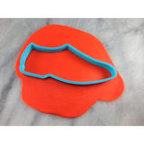 Loafer Shoe Cookie Cutter Outline #1 - Miscellaneous