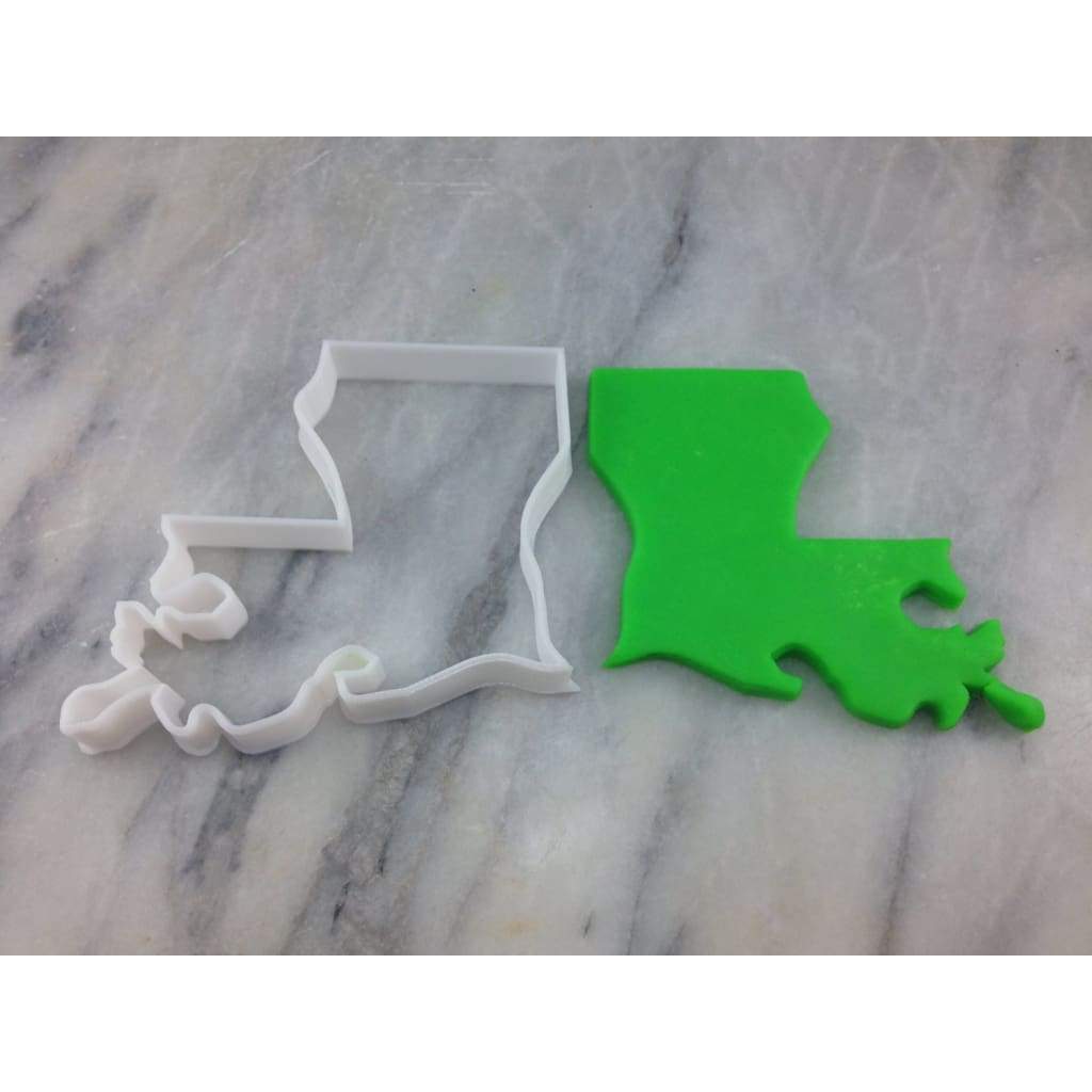 Louisiana Cookie Cutter Outline States/Country/Continent Cookie Cutter Lady 